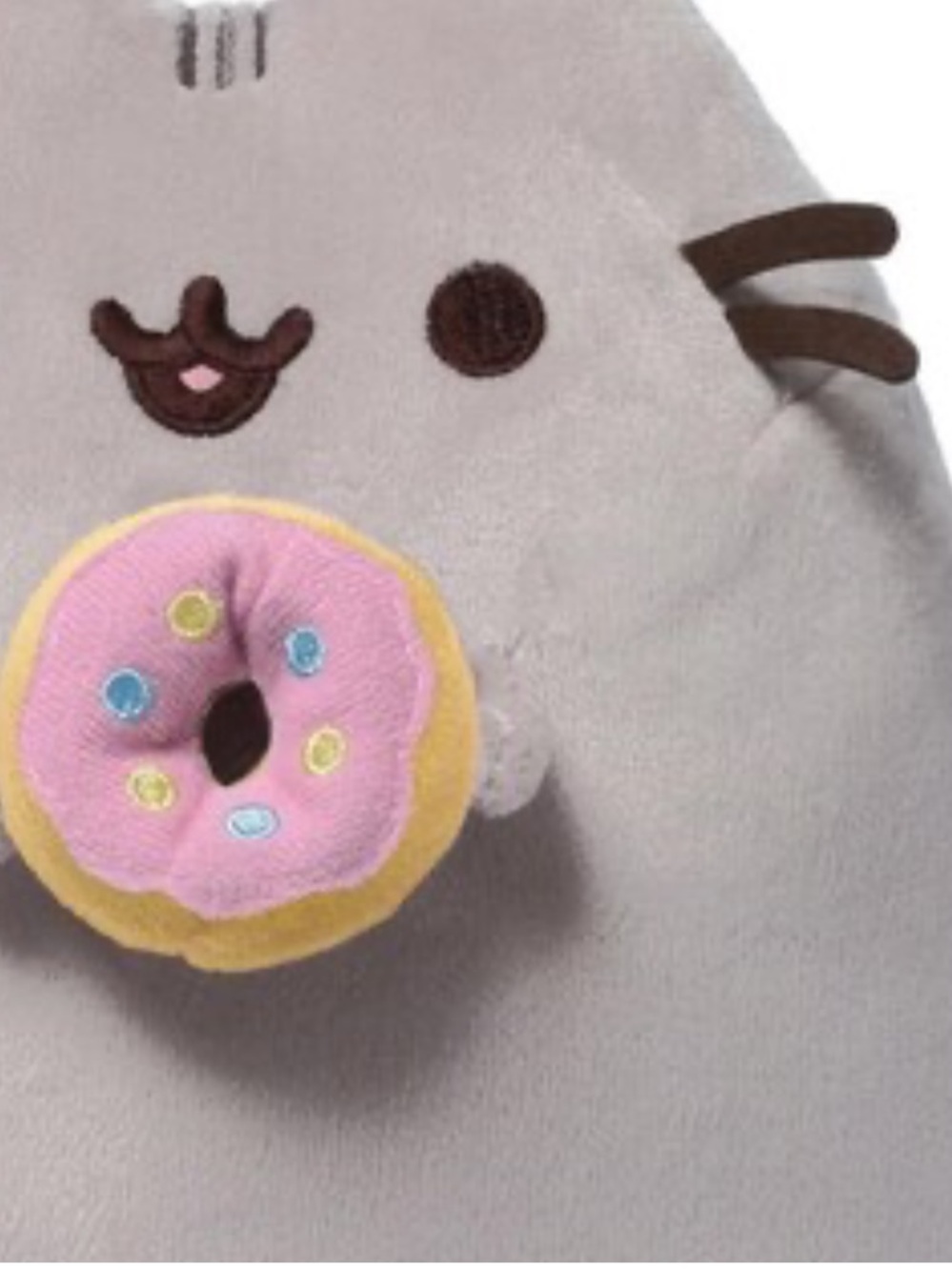 Pusheen the Cat 9" Plush Pusheen with Donut - Picture 2 of 6